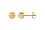 6mm Ball Earrings