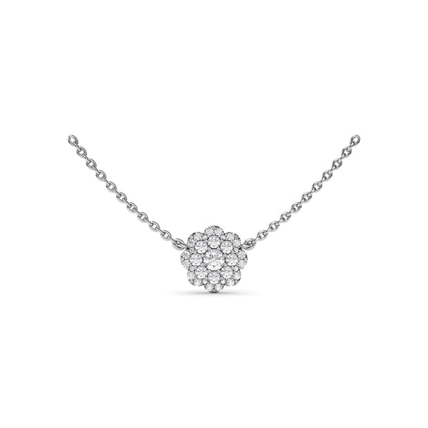 Magnolia Diamond Necklace