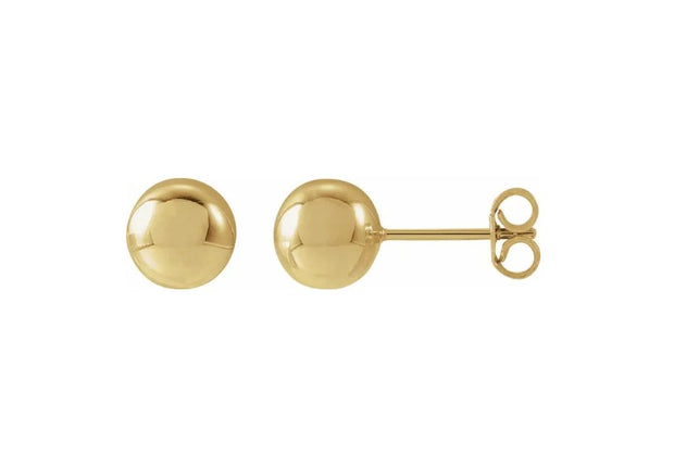 7mm Ball Earrings