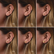 4mm Ball Earrings