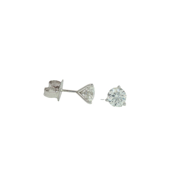1.21ctw Natural Diamond Stud Earrings