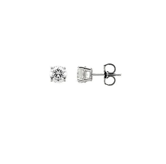 1.46ctw Natural Diamond Stud Earrings