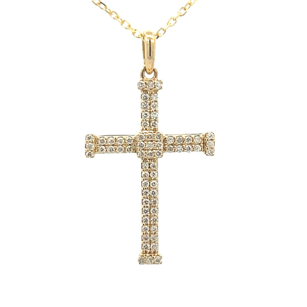 Diamond Cross Pendant