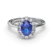 Dazzling Sapphire and Diamond Ring