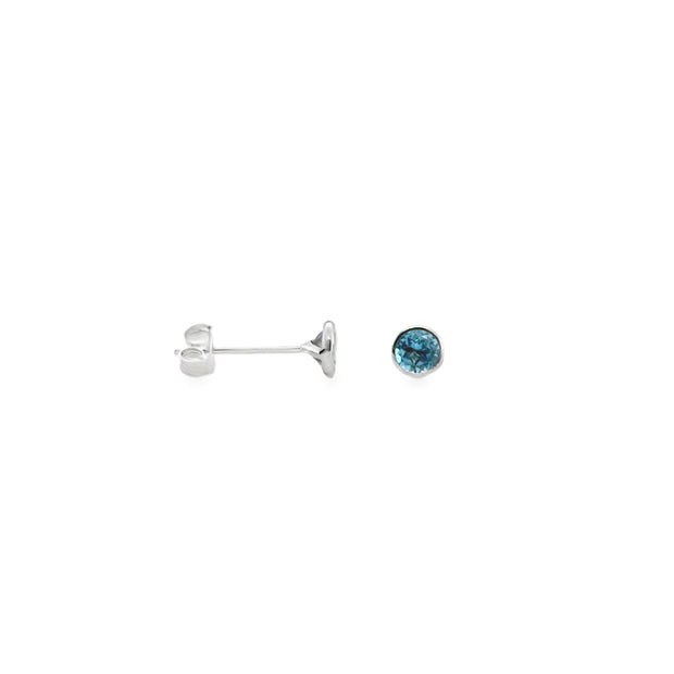 Blue Topaz Earrings