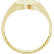 Gold Fashion Ring  -  Men'