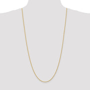 14KY 20 inch 2mm Regular Rope with Lobster Clasp Chain