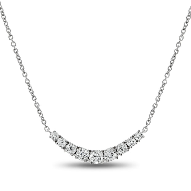 Diamond Curve Necklace