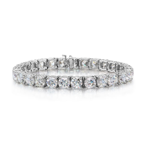 5.13ctw Natural Diamond Tennis Bracelet