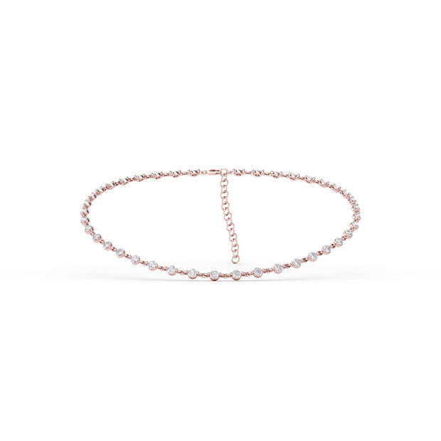 5.94ct Diamond Choker Necklace