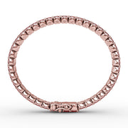 Double Oval Ruby and Diamond Bracelet