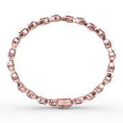 Decorated Ruby and Diamond Bracelet