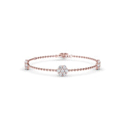 Magnolia Diamond Station Bracelet