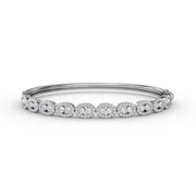 Whimsical Diamond Bangle