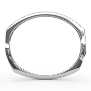 Cutting Edge Diamond Bangle