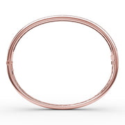 Ruby and Diamond Channel Set Bangle