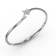 Catalina Diamond Star Bangle