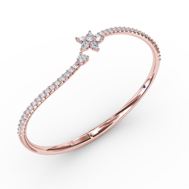 Catalina Diamond Star Bangle