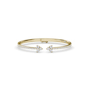 Empire Diamond Bangle