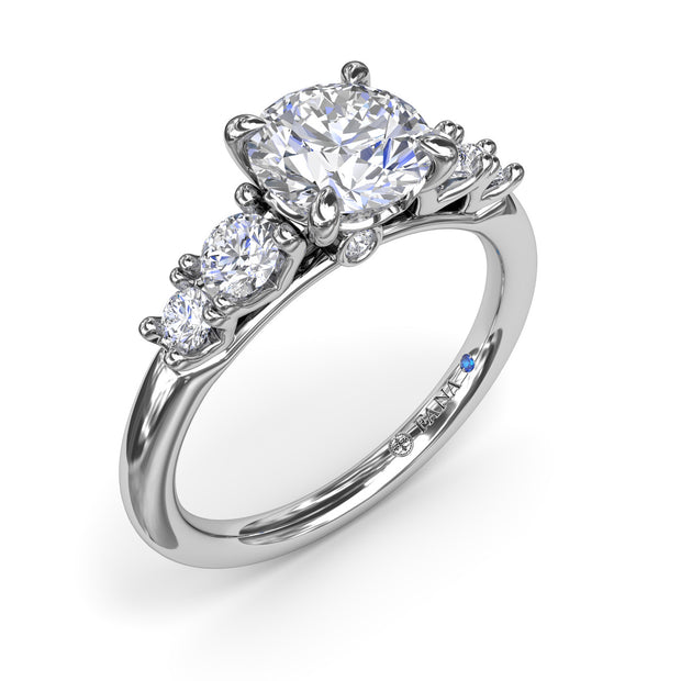 Strong and Striking Diamond Engagement Ring