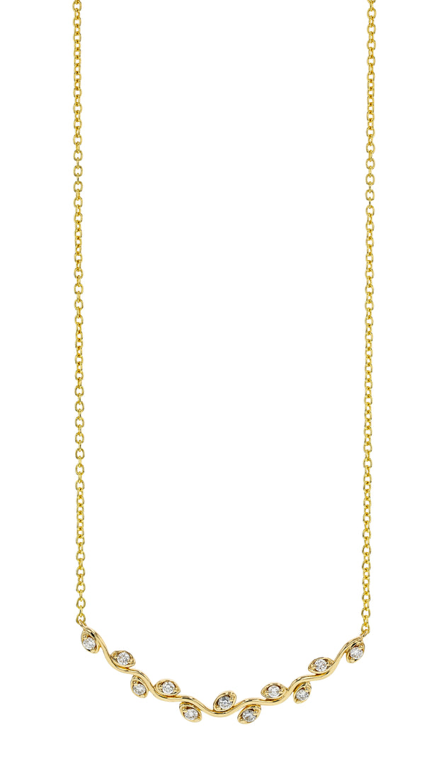 Diamond Vine Necklace
