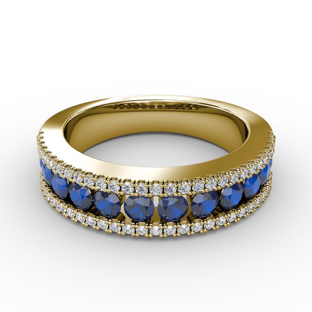Destined To Be Sapphire and Diamond Ring