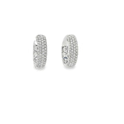 Diamond Hoop Earrings