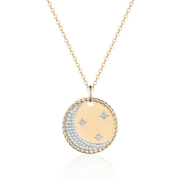 Moonlight Medallion Necklace