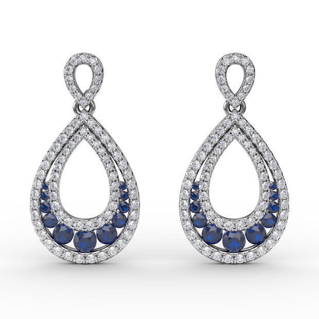 Bedazzled Drop Earrings