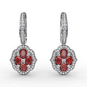 Victorian Style Dangle Earrings