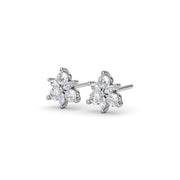 Trio Stud Diamond Earrings