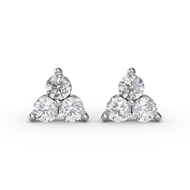Empire Cluster Stud Earrings