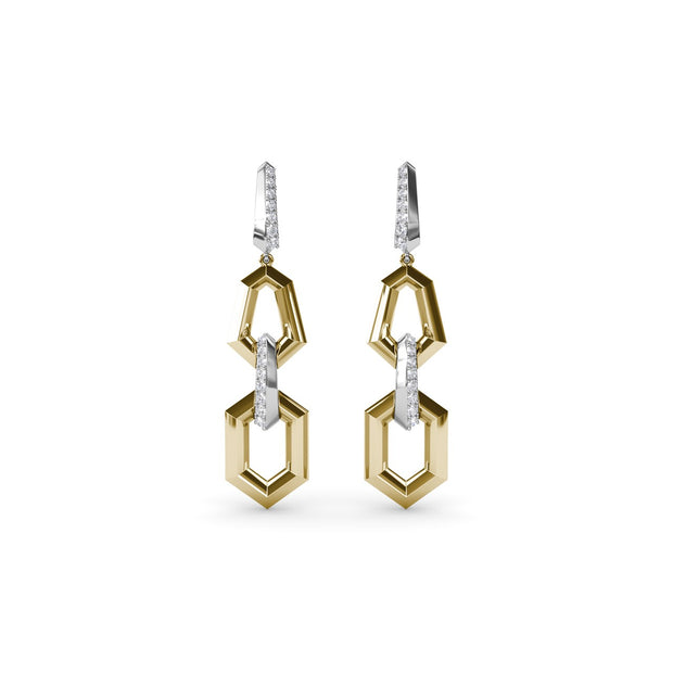 Lynq Bold Drop Earrings