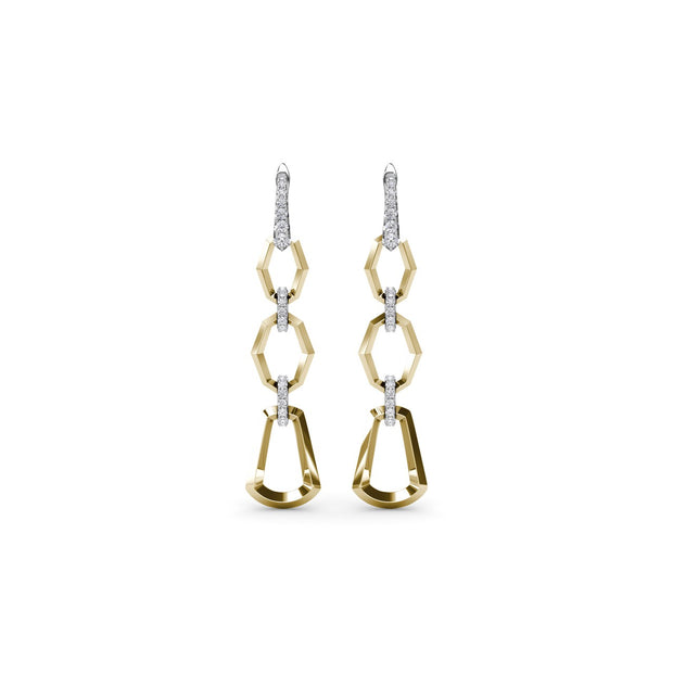 Lynq Modern Drop Earrings