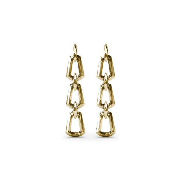 Lynq Long Trapezoid Earrings