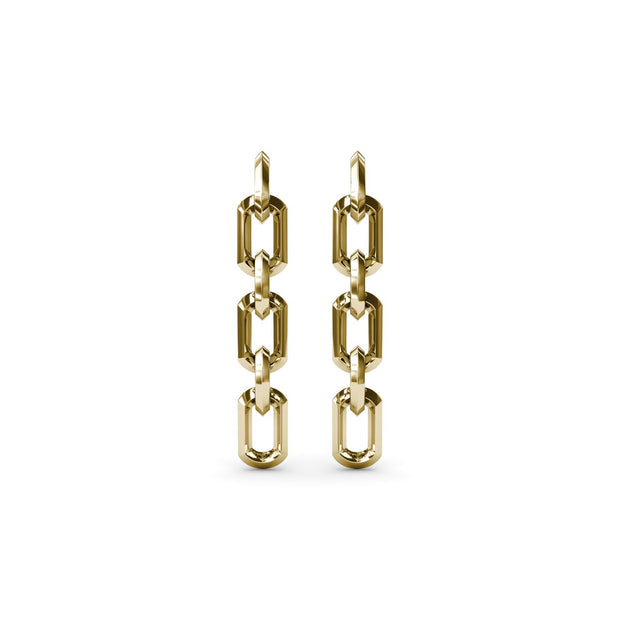Lynq Long Drop Earrings