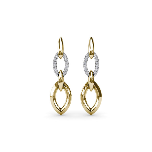 Lynq Double Drop Earrings