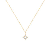 Dainty  Diamond Drop Necklace
