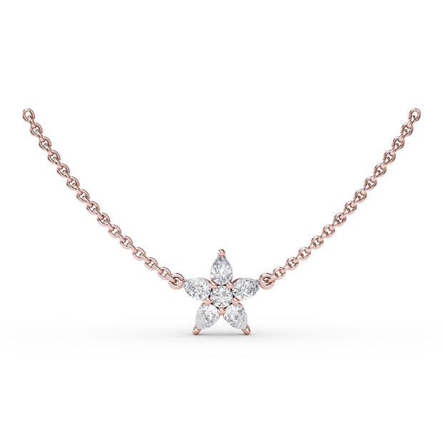 Catalina Diamond Star Necklace