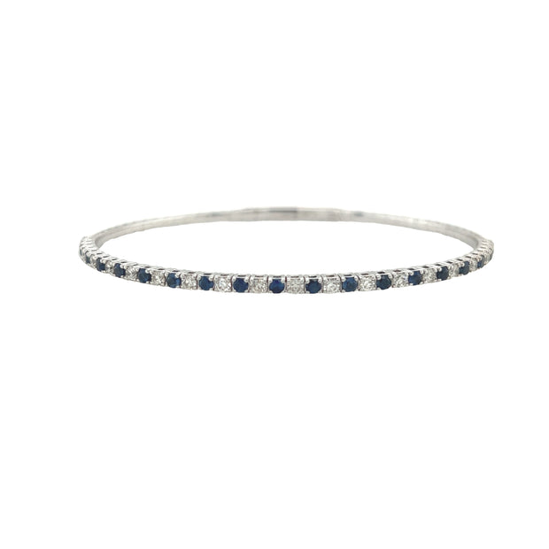 Sapphire and Diamond Bracelet