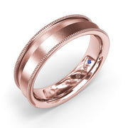 Sandblast Finish Mens Band