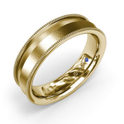 Sandblast Finish Mens Band