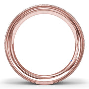 Sandblast Finish Mens Band