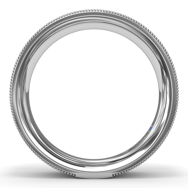 Sandblast Finish Mens Band