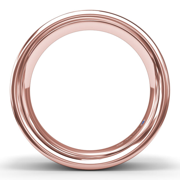Sandblast Finish Mens Band