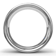Sandblast Finish Mens Band
