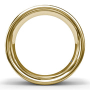 Sandblast Finish Mens Band