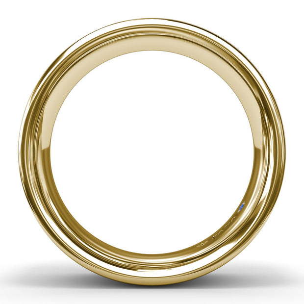 Sandblast Finish Mens Band