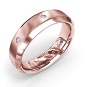 Sandblast Finish Mens Band