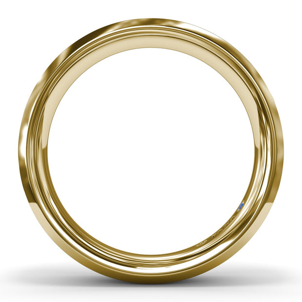 Sandblast Finish Mens Band